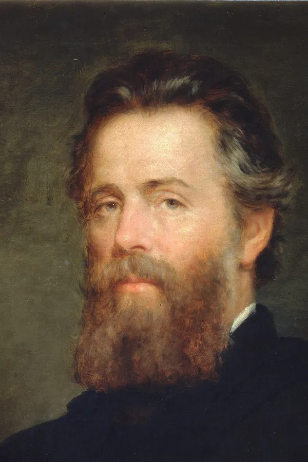 Portrait of Herman Melville by Joseph Oriel Eaton, 1870